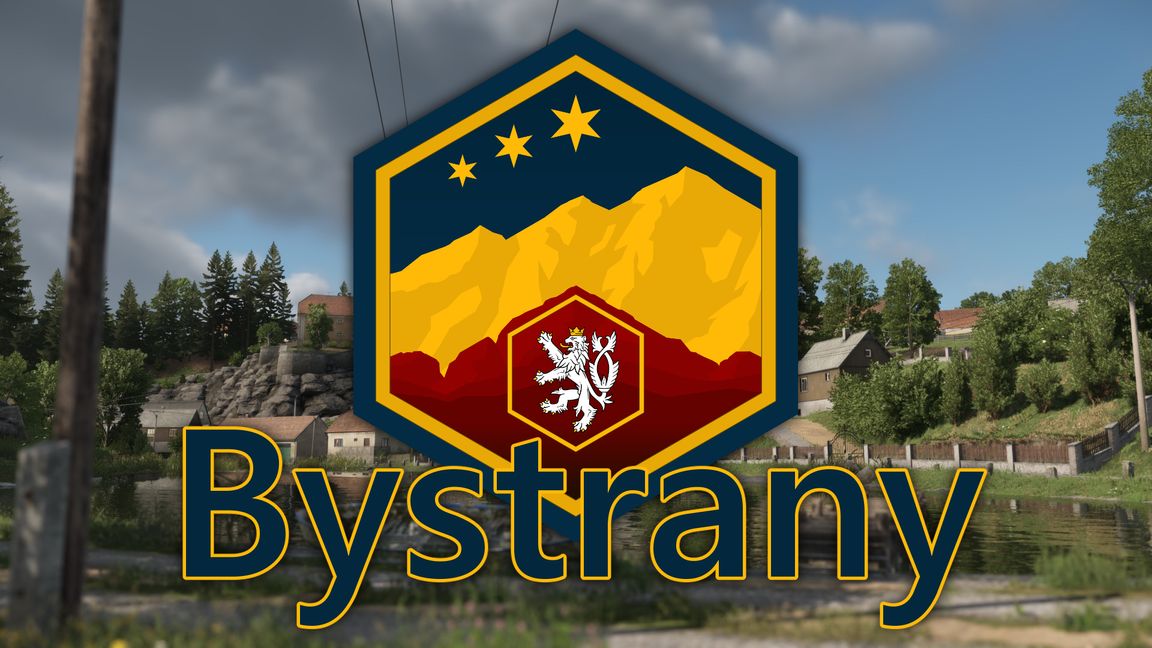 Mapa Bystrany