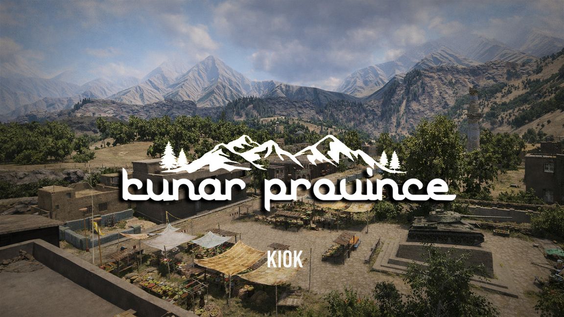 Mapa Kunar Province